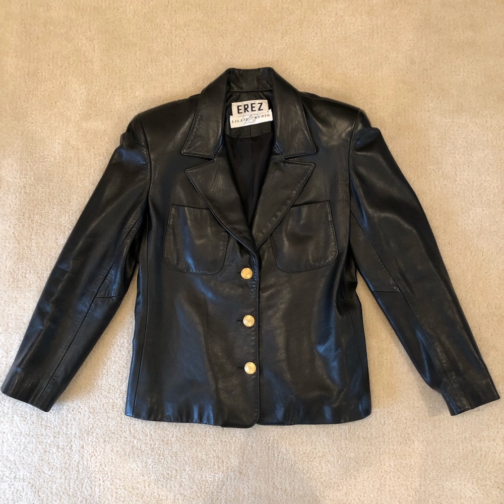 Leather jacket